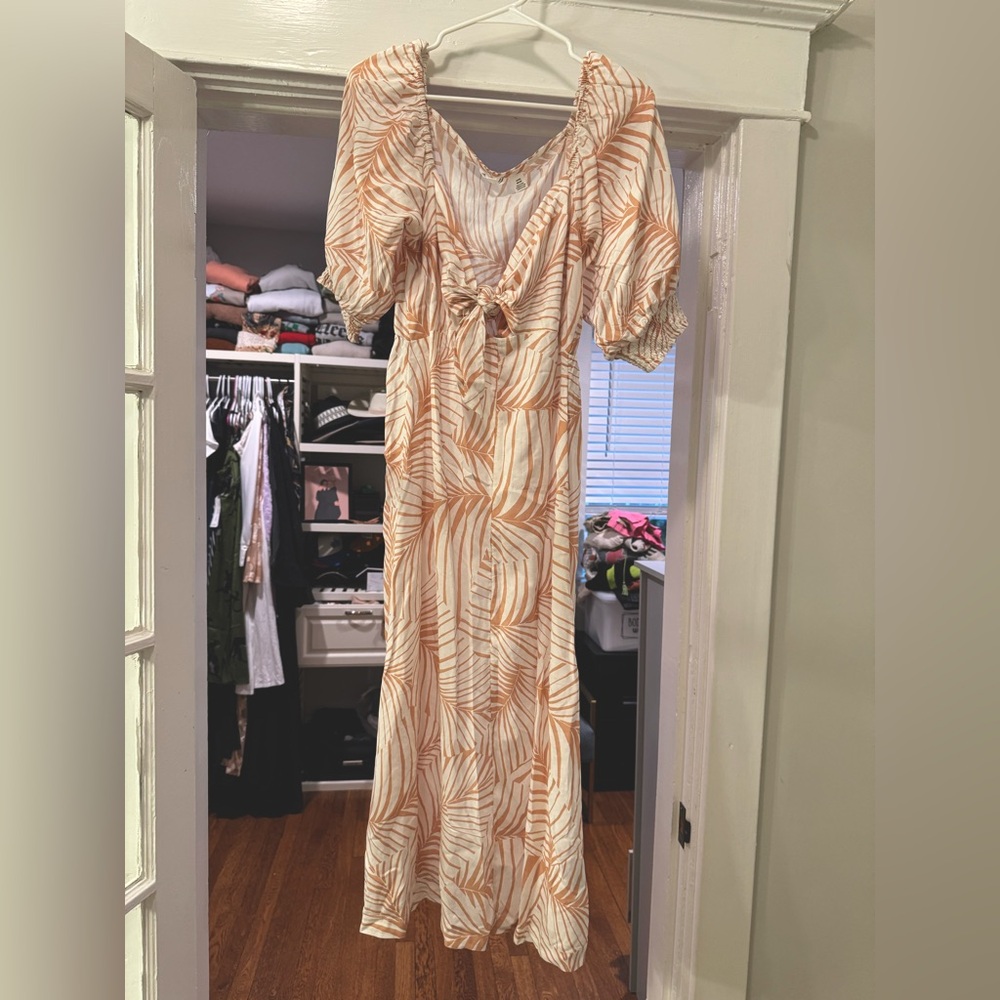 Roxy summer front tie dress